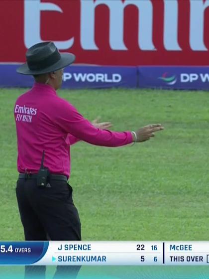 A Surenkumar with a Batting vs Ireland Women Under-19