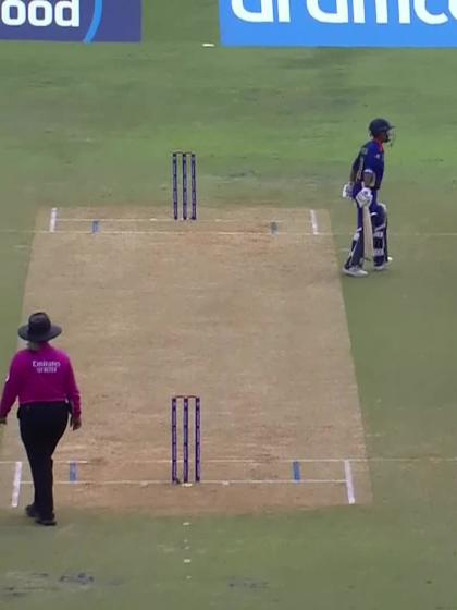 J Marasini with a Batting vs Scotland Women Under-19