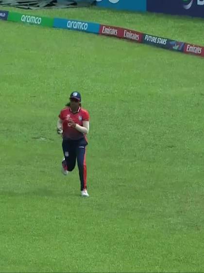 F Sargent with a Batting vs USA Women Under-19