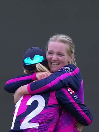 R Sharma with a Batting vs Scotland Women Under-19