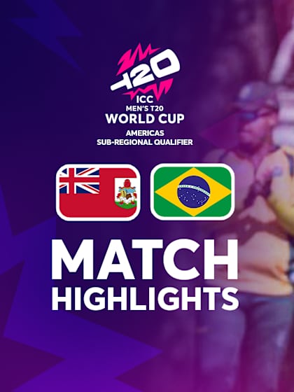 Bermuda v Brazil | Match Highlights | T20 WC Sub Regional Americas Qualifier