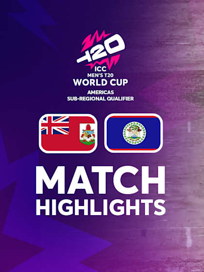 Bermuda v Belize | Match Highlights | T20 WC Sub Regional Americas Qualifier