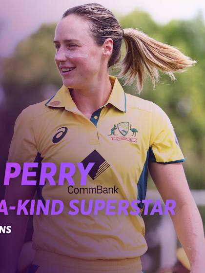 Ellyse Perry | A one-of-a-kind superstar | ICC 100% Cricket Icons