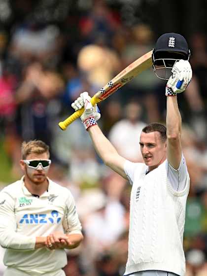 Brook shines with ‘favourite’ Test ton as England top Day 1 in Wellington