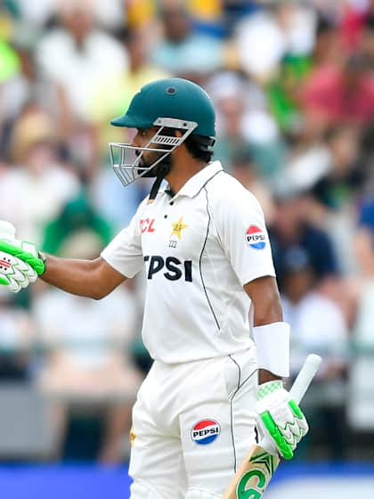 Shan Masood sizzles with century as Pakistan look to turn it around in Cape Town