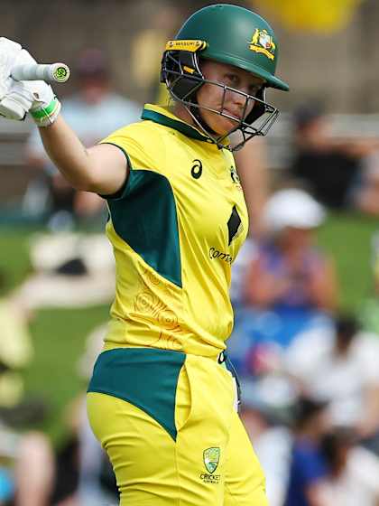 Healy surges past high-profile hitters in ICC Rankings 