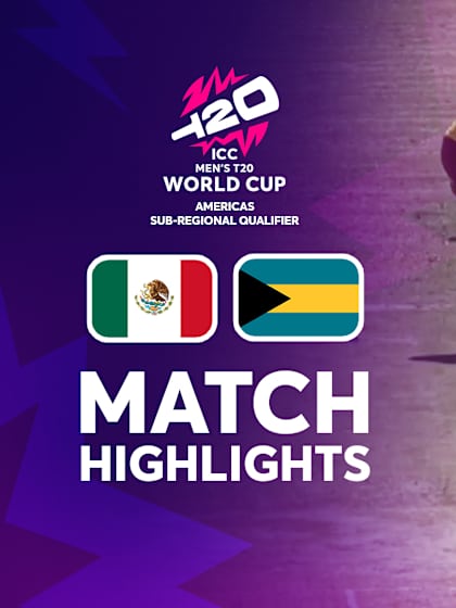 Mexico v Bahamas | Match Highlights | T20 WC Sub Regional Americas Qualifier