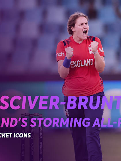 Nat Sciver-Brunt, England's storming all-rounder | ICC 100% Cricket Icons