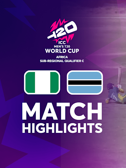 Nigeria vs Botswana | Match Highlights | T20WC Africa Qualifier C 2024