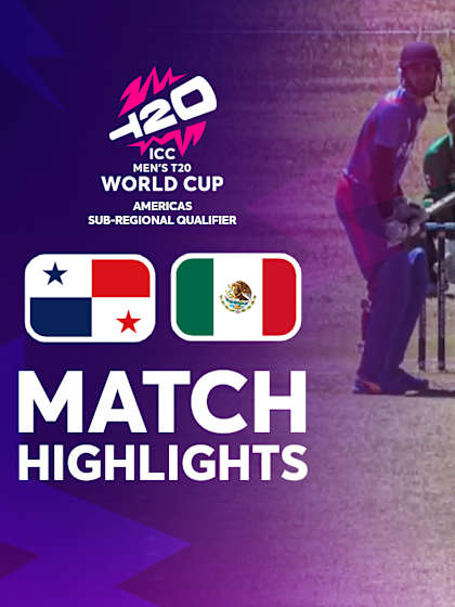 Panama v Mexico | Match Highlights | T20 WC Sub Regional Americas Qualifier