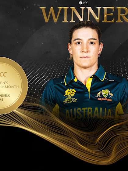 ICC Women’s Player of the Month for December 2024 announced