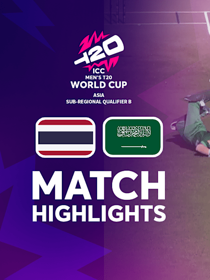 Thailand vs Saudi Arabia | Match Highlights | T20WC Asia Qualifier B 2024