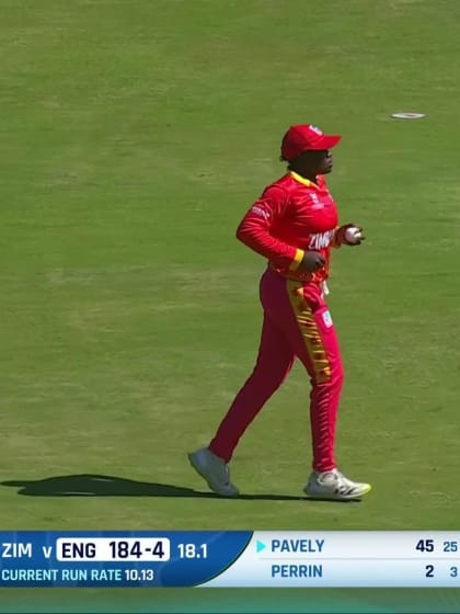 Wicket-Charis-Pavely-England-U19s-Women v Zimbabwe-U19s-Women ICC U19W T20WC 2023