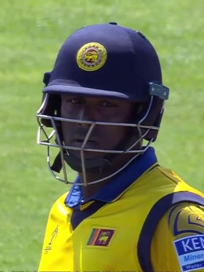 CWC19: SL v IND - Angelo Mathews century montage