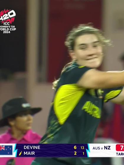 Rosemary Mair - Wicket - Australia vs New Zealand