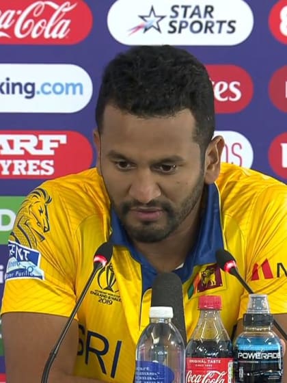 CWC19: ENG v SL: Dimuth Karunaratne media conference 