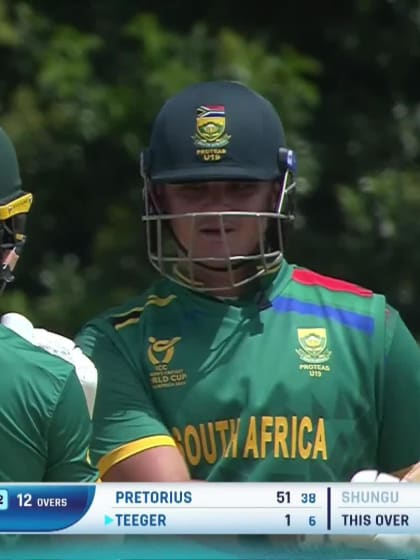 Lhuan-Dre Pretorius with a Four vs. Zimbabwe