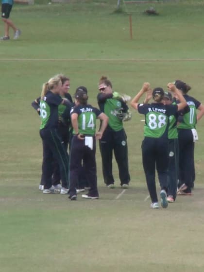 Isobel Joyce pulls off a stunning run-out
