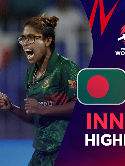 Bangladesh fight back to restrict England | Innings Highlights | WT20WC 2024