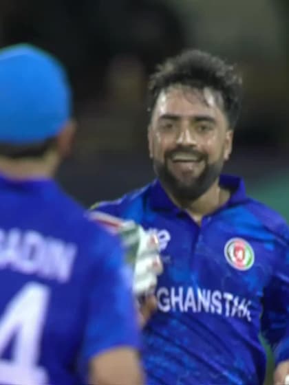 Lockie Ferguson - Wicket - New Zealand vs Afghanistan