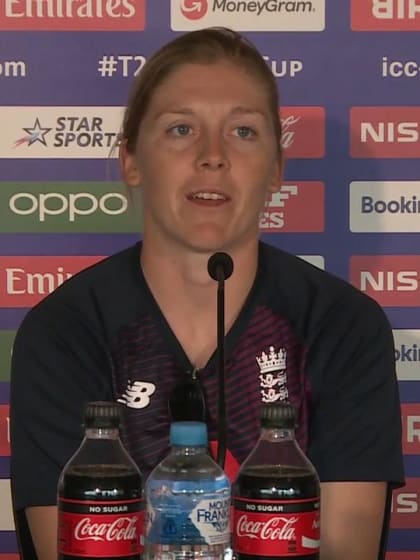 WT20WC: Eng v SA - Heather Knight speaks pre-match