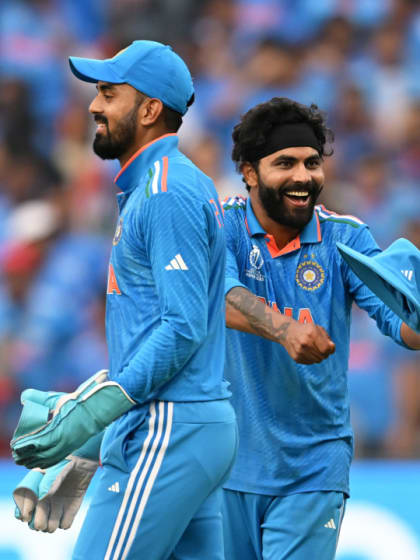 Rahul, Jadeja catches lift India in Pune | CWC23