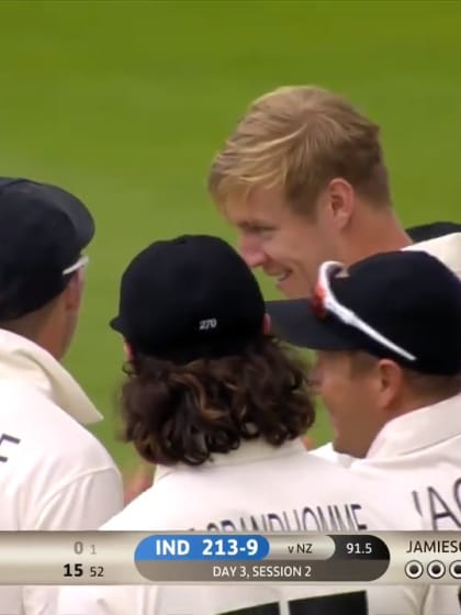 Kyle Jamieson's fifth Test five-for | WTC21 Final | Ind v NZ