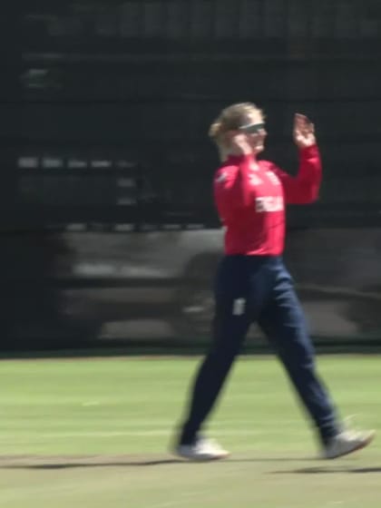 Wicket-Georgia-Plimmer-England-Women v New-Zealand-Women ICC T20WC 2023