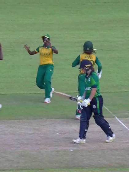 A Harrison with a Batting vs South Africa Women Under-19