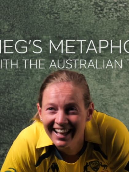 Meg's metaphors with the Australian team | CWC22