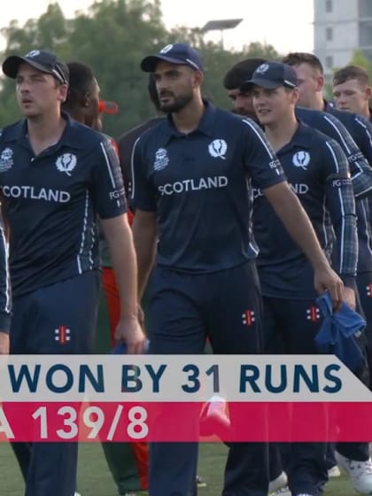 T20WCQ: SCO v KEN – Highlights from Scotland's first win