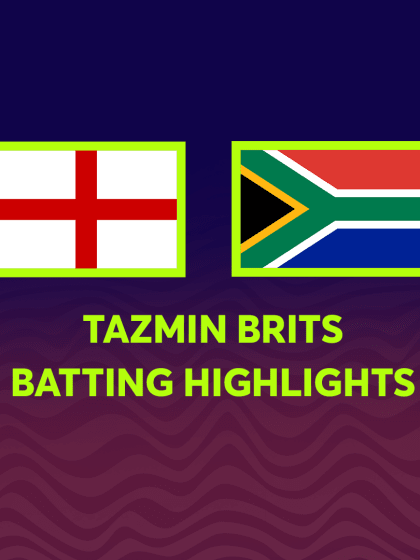 Brits blasts pivotal World Cup half-century | Women's T20WC 2023