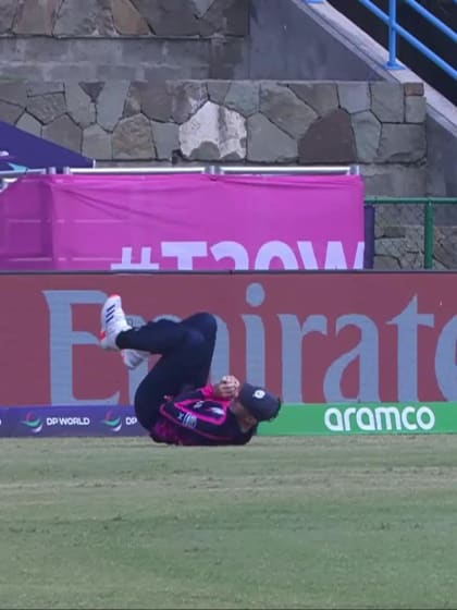 Pratik Athavale - Wicket - Oman vs Scotland