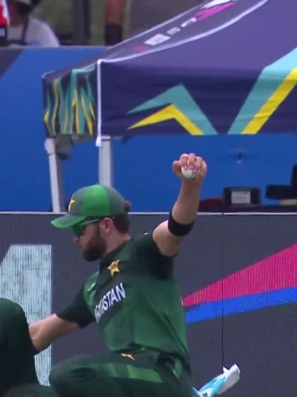 Mark Adair - Wicket - Pakistan vs Ireland