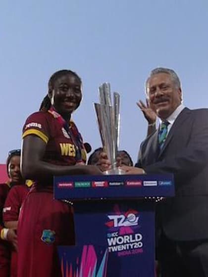 West Indies Women lift #WT20 Trophy