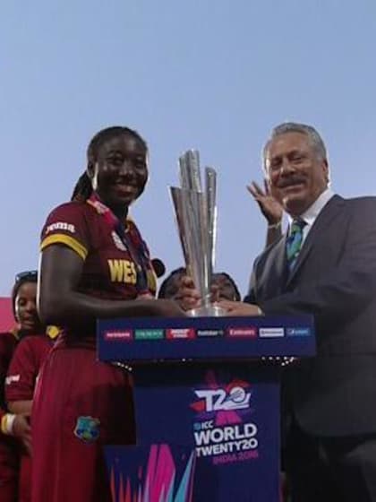 West Indies Women lift #WT20 Trophy