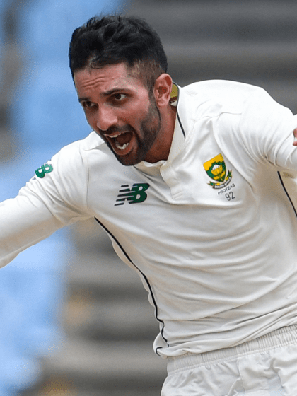 Maharaj's historic hat-trick fuels South Africa victory