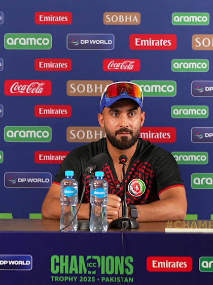 Hashmatullah Shahidi- Afghanistan pre-match press conference- 20 Feb '25