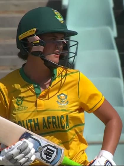 Wicket-Kayla-Reyneke-South-Africa-U19s-Women v Scotland-U19s-Women ICC U19W T20WC 2023