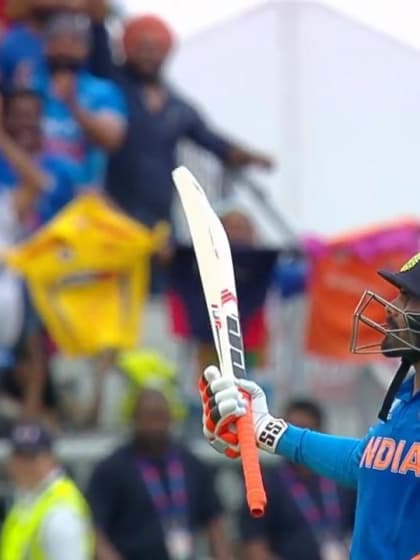CWC19 SF: IND v NZ – Jadeja celebrates his fifty in style