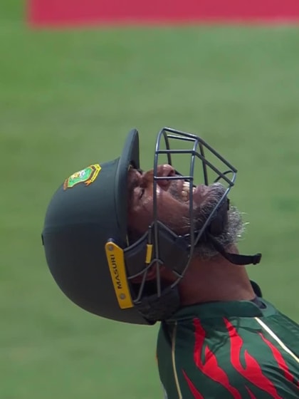 Mahmudullah - Wicket - Bangladesh vs Netherlands