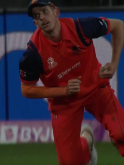 Wicket - Vriitya Aravind - United-Arab-Emirates v Netherlands ICC T20WC 2022