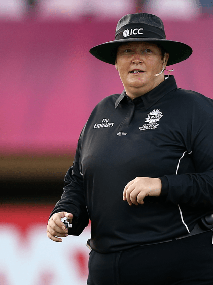 Sue Redfern is first ICC-appointed female neutral umpire for a bilateral series