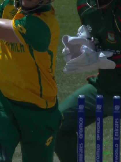 David Miller - Wicket - South Africa vs Bangladesh