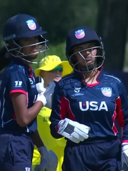 Wicket---Australia-U19s-Women v USA-U19s-Women ICC U19W T20WC 2023