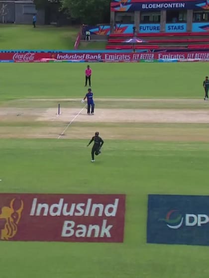 Arjun Kumal with a Four vs. Bangladesh