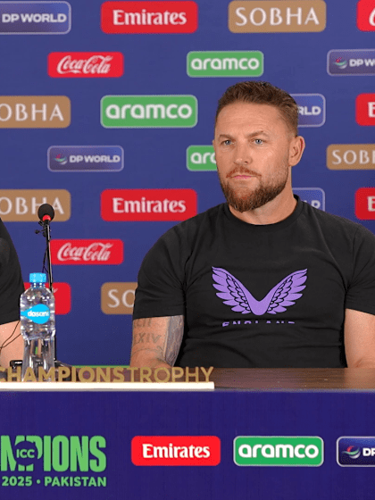 Jos Buttler and Brendon McCullum- England pre-match press conference, 28 Feb '25