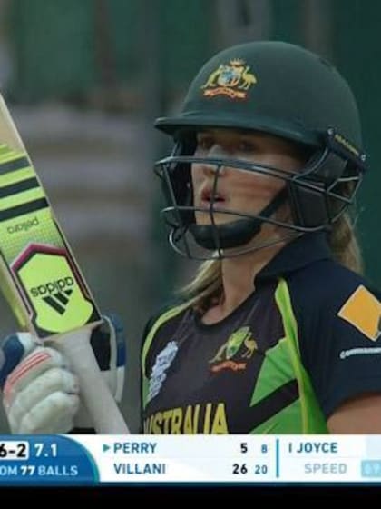 Ellyse Perry Match Hero for Bangladesh v PAK ICC Womens WT20 2016