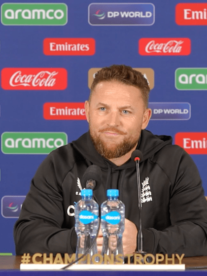 Brendon McCullum- England post-match press conference, 1 March '25