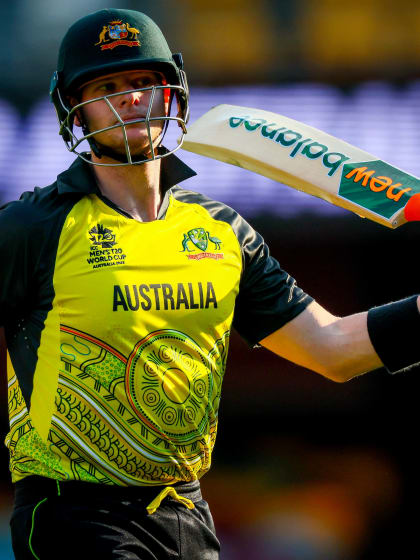 Wicket - Steve Smith - Australia v India ICC T20WC 2022